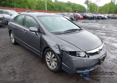 2010 Honda Civic Ex из США, поврежденный, VIN 2HGFA1F85AH550285
